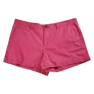 🟢2335 * Gap Women's 100% Cotton Shorts Bright Pink Size 8